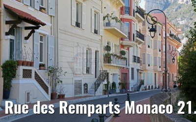Rue des Remparts Monaco 21.09.2015