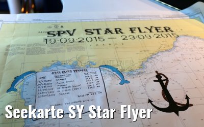 Seekarte SY Star Flyer