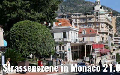 Strassenszene in Monaco 21.09.2015