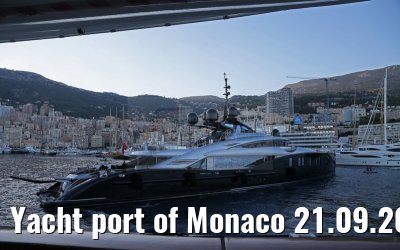 Yacht port of Monaco 21.09.2015