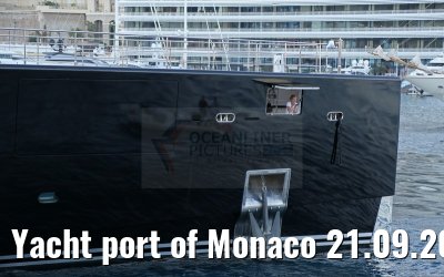 Yacht port of Monaco 21.09.2015