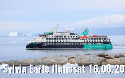 Sylvia Earle Ilulissat 16.08.2024