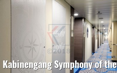 Kabinengang Symphony of the Seas Deck 10
