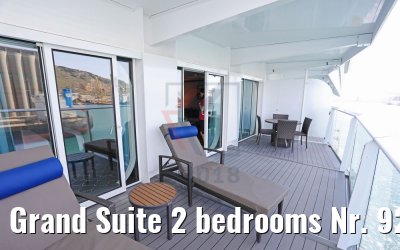 Grand Suite 2 bedrooms Nr. 9244 Symphony of the Seas