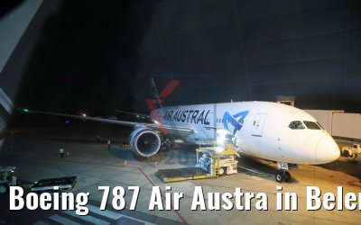 Boeing 787 Air Austra in Belem, Brasilien