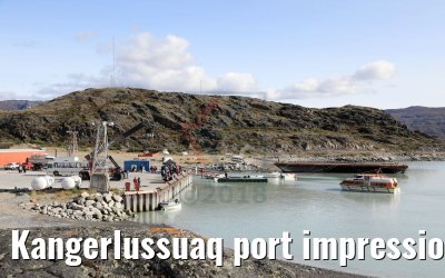 Kangerlussuaq port impressions 27.08.2018