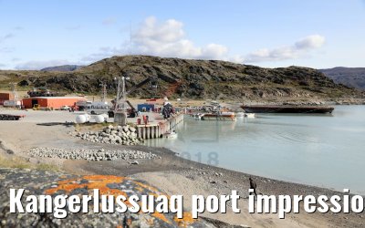 Kangerlussuaq port impressions 27.08.2018