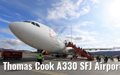 Thomas Cook A330 SFJ Airport 27.08.2018