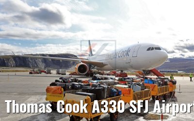 Thomas Cook A330 SFJ Airport 27.08.2018