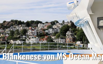Blankenese von MS Ocean Majesty 16.08.2017