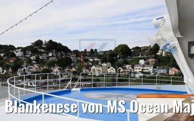 Blankenese von MS Ocean Majesty 16.08.2017