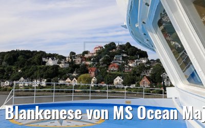 Blankenese von MS Ocean Majesty 16.08.2017