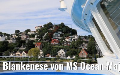 Blankenese von MS Ocean Majesty 16.08.2017
