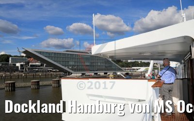 Dockland Hamburg von MS Ocean Majesty 16.08.2017