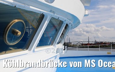 Köhlbrandbrücke von MS Ocean Majesty 16.08.2017