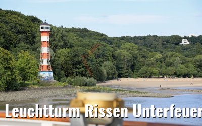 Leuchtturm Rissen Unterfeuer von MS Ocean Majesty 16.08.2017
