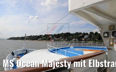 MS Ocean Majesty mit Elbstrand Hamburg 16.08.2017
