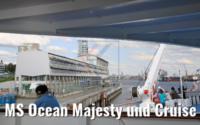 MS Ocean Majesty und Cruise Center Hamburg Altona 16.08.2017