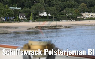 Schiffswrack Polsterjernan Blankenese von MS Ocean Majesty 16.08.2017