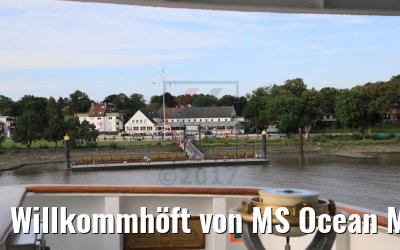 Willkommhöft von MS Ocean Majesty 16.08.2017