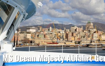 MS Ocean Majesty Abfahrt Genua 08.10.2017