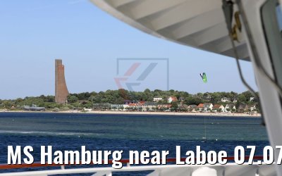 MS Hamburg near Laboe 07.07.2018