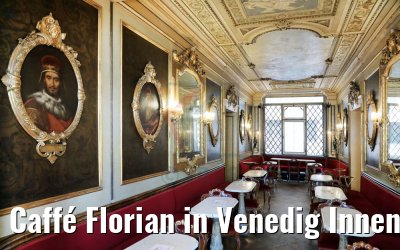 Caffé Florian in Venedig Innenansicht 22.07.2018