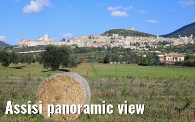 Assisi panoramic view