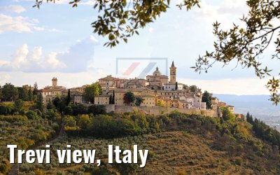 Trevi view, Italy