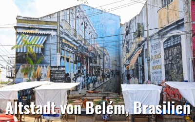 Altstadt von Belém, Brasilien 01.02.2018