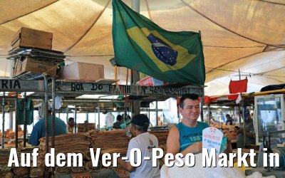 Auf dem Ver-O-Peso Markt in Belém, Brasilien 01.02.2018