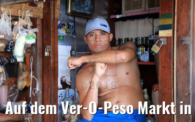 Auf dem Ver-O-Peso Markt in Belem, Brasilien 01.02.2018