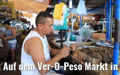 Auf dem Ver-O-Peso Markt in Belem, Brasilien 01.02.2018