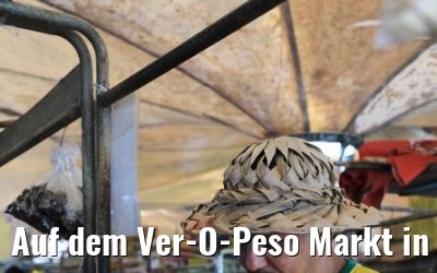 Auf dem Ver-O-Peso Markt in Belem, Brasilien 01.02.2018