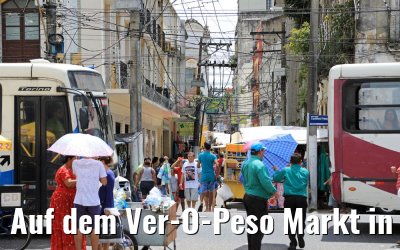 Auf dem Ver-O-Peso Markt in Belem, Brasilien 01.02.2018