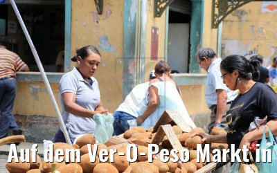 Auf dem Ver-O-Peso Markt in Belem, Brasilien 01.02.2018