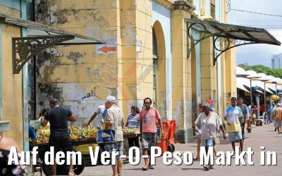Auf dem Ver-O-Peso Markt in Belem, Brasilien 01.02.2018