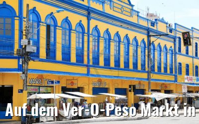 Auf dem Ver-O-Peso Markt in Belem, Brasilien 01.02.2018