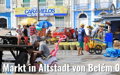 Markt in Altstadt von Belém 01.02.2018