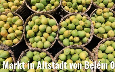 Markt in Altstadt von Belém 01.02.2018