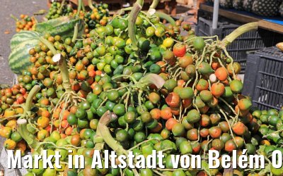 Markt in Altstadt von Belém 01.02.2018