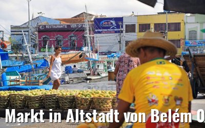 Markt in Altstadt von Belém 01.02.2018
