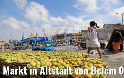 Markt in Altstadt von Belém 01.02.2018