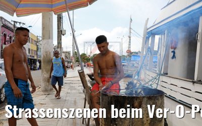 Strassenszenen beim Ver-O-Peso Markt Belém, Brasilien 01.02.2018