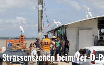 Strassenszenen beim Ver-O-Peso Markt Belém, Brasilien 01.02.2018