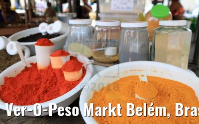 Ver-O-Peso Markt Belém, Brasilien 01.02.2018