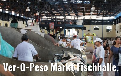 Ver-O-Peso Markt Fischhalle, Belém, Brasilien 01.02.2018