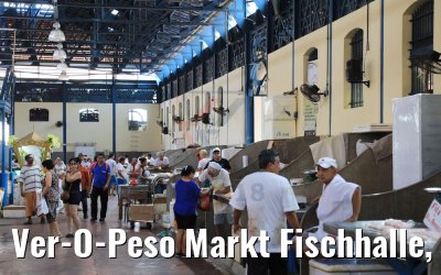 Ver-O-Peso Markt Fischhalle, Belém, Brasilien 01.02.2018