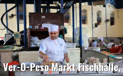 Ver-O-Peso Markt Fischhalle, Belém, Brasilien 01.02.2018