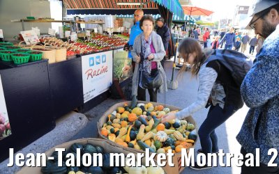Jean-Talon market Montreal 29.09.2019
